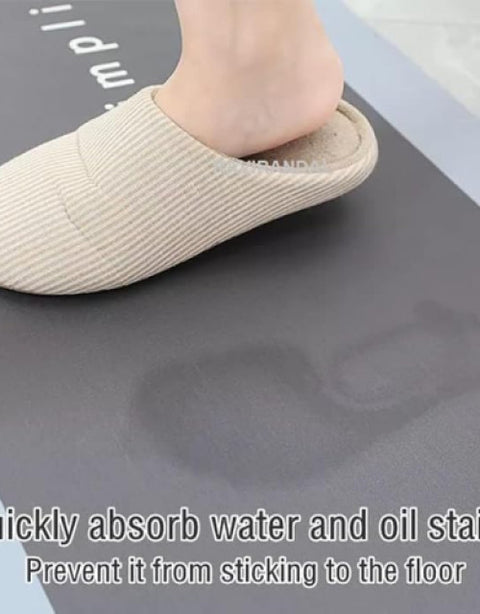 2 Piece Kitchen Mat, Waterproof Memory Foam Kitchen Rugs, Standing Desk Mat Floor Mat - BUYSQUARE