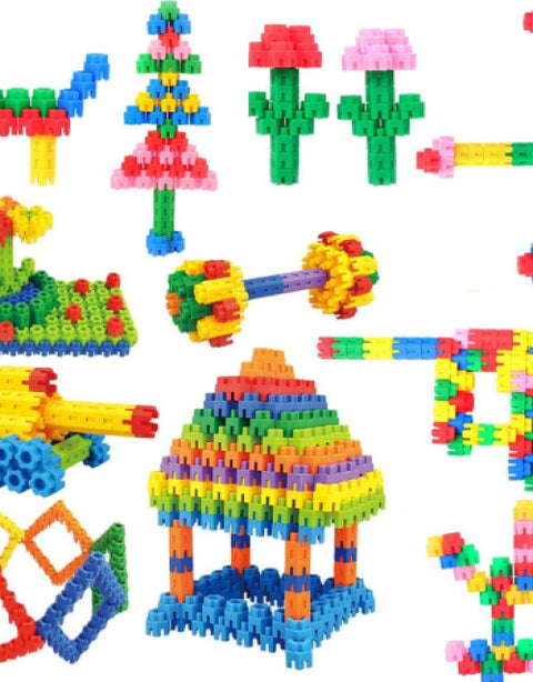 200+ Pieces Smart Activity Fun and Learning Blocks for Kids - BUYSQUARE