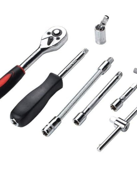 46 in 1 Pcs Tool Kit & Screwdriver and Socket Set - Multi Purpose Combination Tool Case Precision Socket set - BUYSQUARE