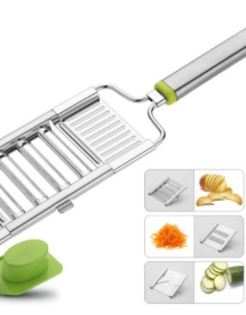 6 in 1 Multipurpose Vegetable Fruit Slicers/Graters/Scraper/Crusher - BUYSQUARE