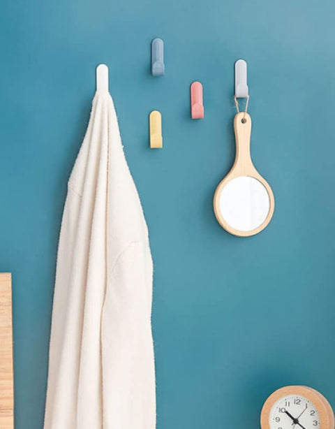 Adhesive Hooks ( Pack of 5) - BUYSQUARE