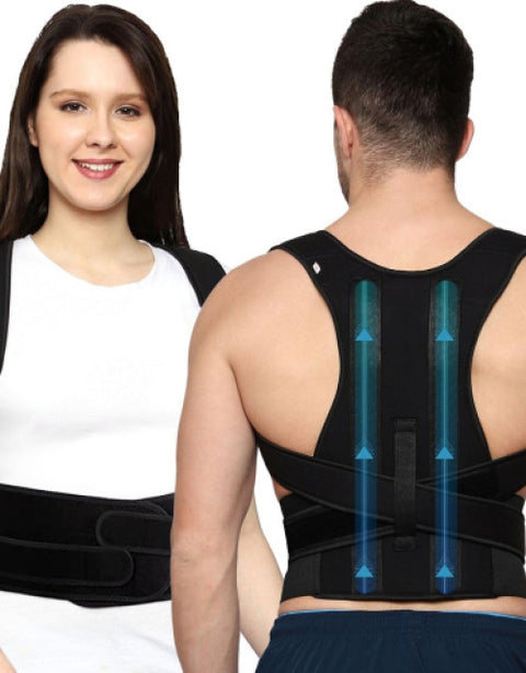 Breathable and Adjustable Posture Corrector Belt for Men and Women - BUYSQUARE