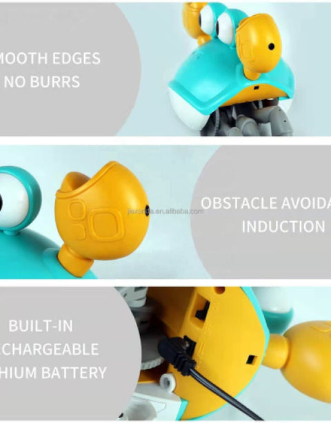 Crab Baby Toy Crawling with Music and LED Light - BUYSQUARE