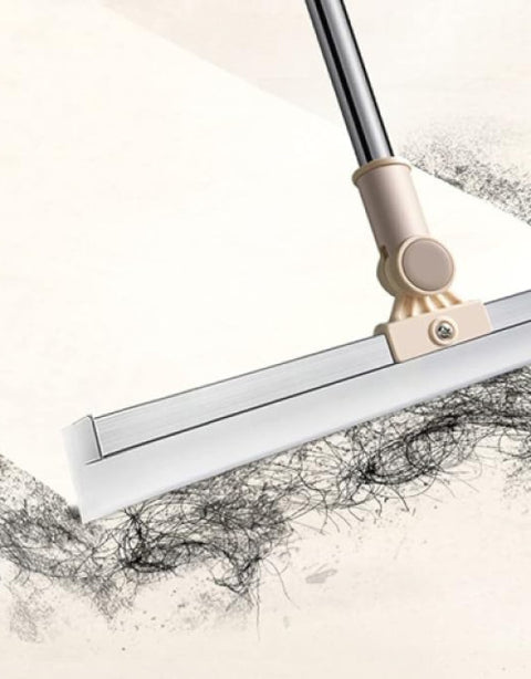 Floor Squeegee 20 inch Silicone Long Handle - BUYSQUARE