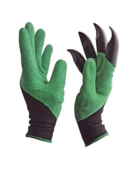 Green Garden Hand Gloves, Size: Medium - BUYSQUARE
