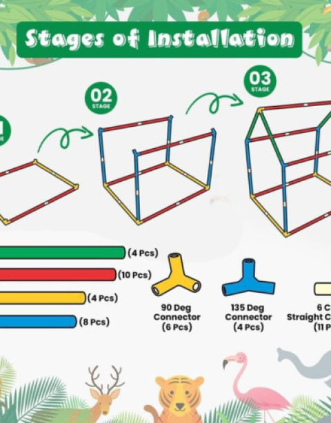 Kids Play Tent House - BUYSQUARE