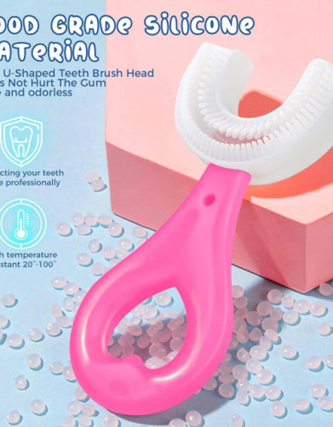 Kids U-Shaped Manual Toothbrush - BUYSQUARE