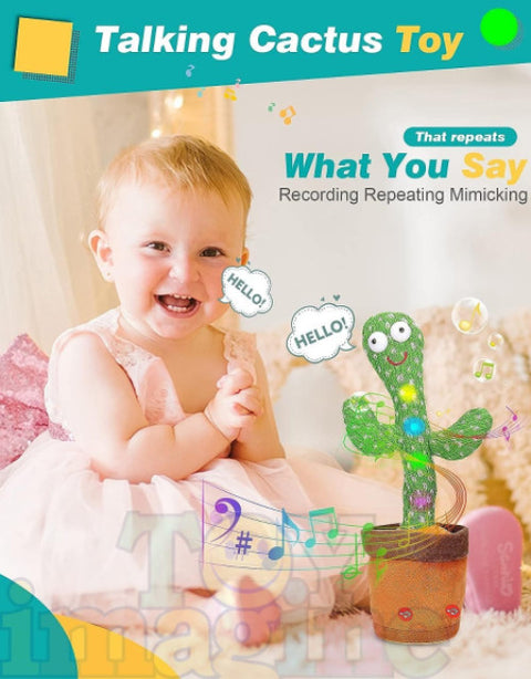 LED Musical Dancing & Mimicry Cactus Toy - BUYSQUARE