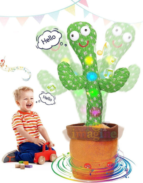 LED Musical Dancing & Mimicry Cactus Toy - BUYSQUARE