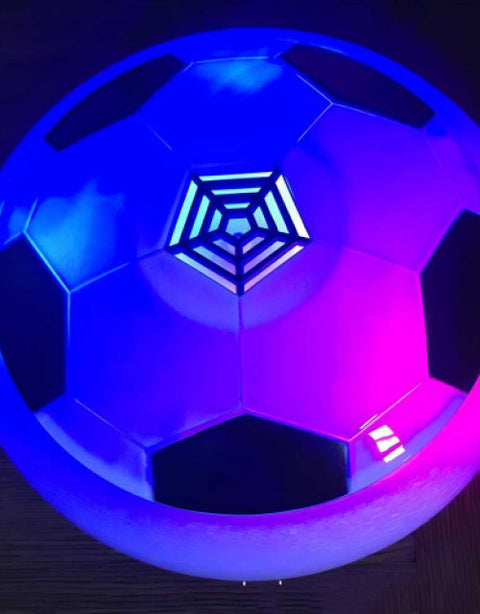 Magic Air Soccer Ball for Toddlers with Flashing Colored LED Lights - BUYSQUARE