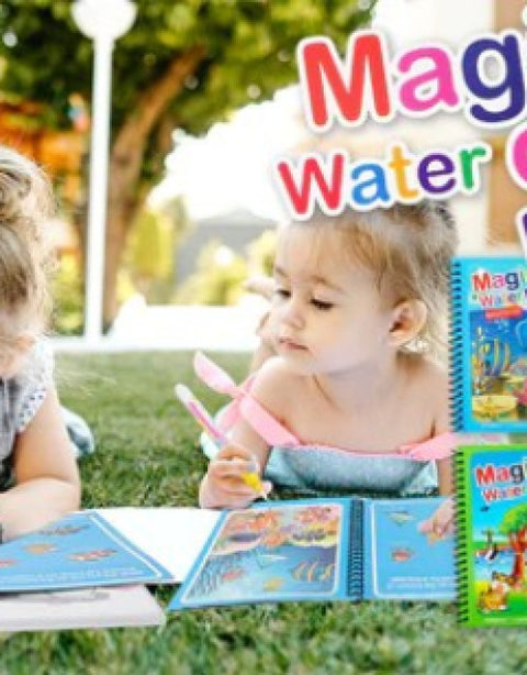 Magical Water Painting Book For Kids (Pack of 4) - BUYSQUARE