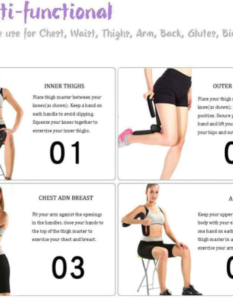 Multi-Function Leg Trainer Fitness Equipment for Thigh Master - BUYSQUARE