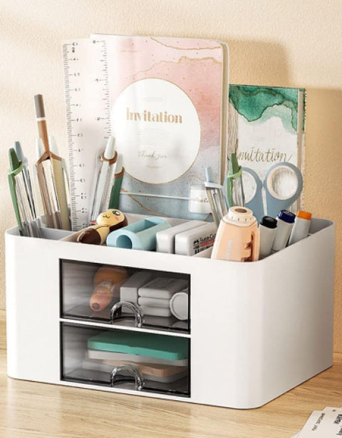 Office Desk Organizer Pen Storage Box - BUYSQUARE