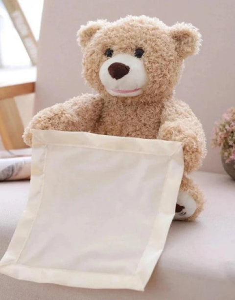 Peek A Boo Bear Animated with Voice Teddy - BUYSQUARE