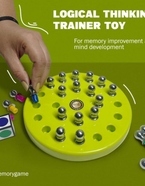 Plastic Color Memory Matching Brain Teasers Chess Game - BUYSQUARE