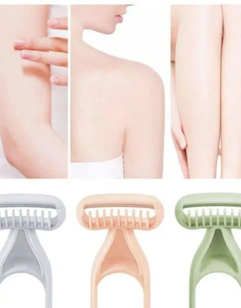 Portable Travelling Razor, Men's and Women's Universal Leg Shaving Knife, Salon Macro Blade Mini Hair Shaver, Body Grooming. - BUYSQUARE