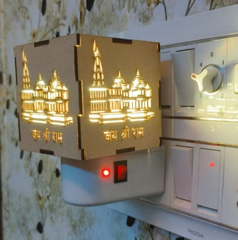ram-mandir-wooden--night-lamp