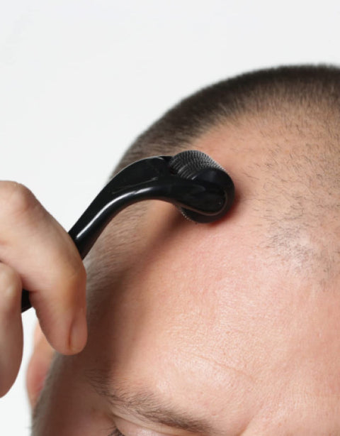 Roller Derma 0.5 mm Microneedle Titanium Micro Needle Derma Roller System Therapy For Acne Scar - BUYSQUARE