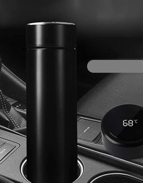 Temperature Water Bottle | Smart Vacuum Insulated Thermos Water Bottle ( Pack Of 2 ) - BUYSQUARE