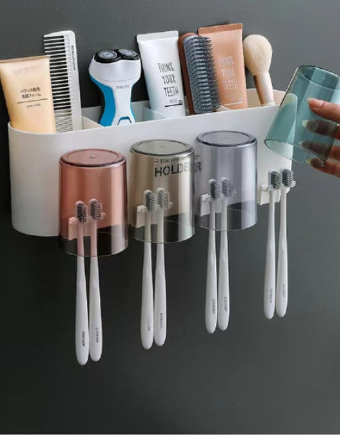 Toothbrush Holder for Bathroom - BUYSQUARE