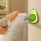 Sticky Avocado Catnip Ball Chew Toy for Cats