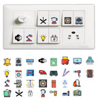 3D Premium Switch Stickers