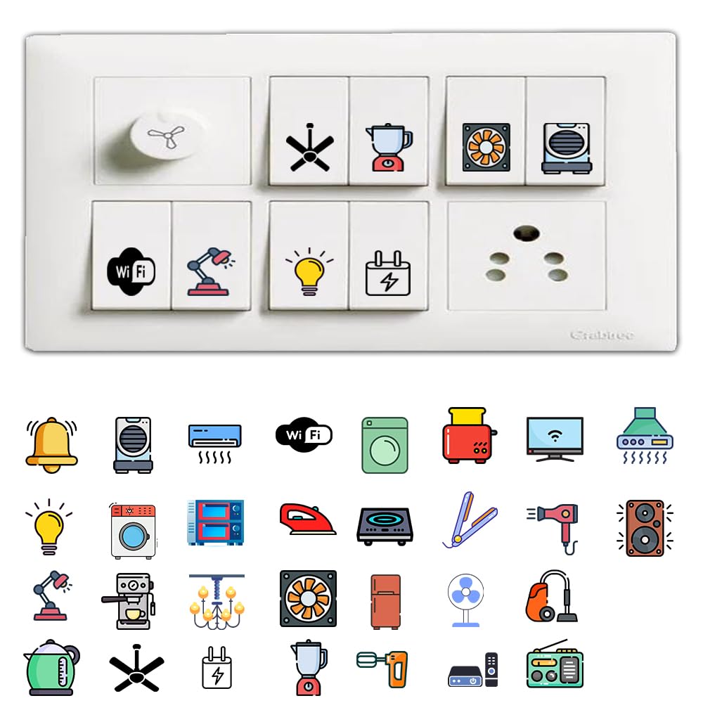 3D Premium Switch Stickers