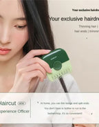 2 In 1 Baby Hair Cut Hairdressing Comb Trim Bangs Broken Hair Trimmer Portable Children's Clipper - BUYSQUARE