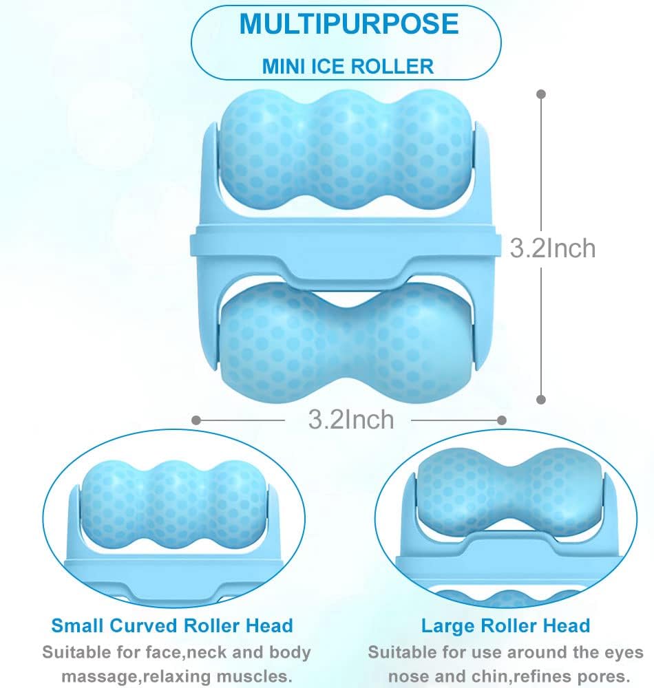 2-in-1 Upgraded Ice Roller for Face and Eyes