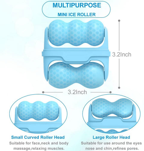 2-in-1 Upgraded Ice Roller for Face and Eyes