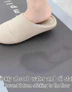2 Piece Kitchen Mat, Waterproof Memory Foam Kitchen Rugs, Standing Desk Mat Floor Mat - BUYSQUARE