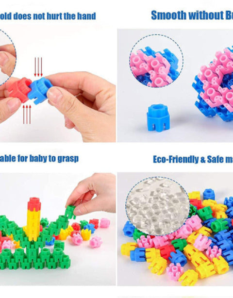 200+ Pieces Smart Activity Fun and Learning Blocks for Kids - BUYSQUARE