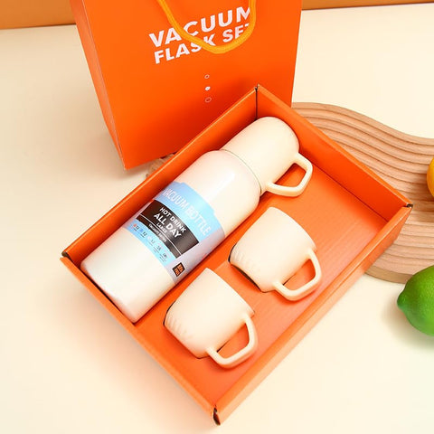 3 in 1 Stainless Steel Vacuum Flask