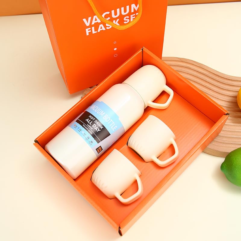 3 in 1 Stainless Steel Vacuum Flask