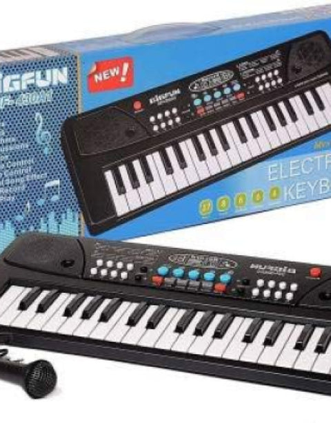 37 Key Piano Keyboard Toy with DC Power Option, Recording and Mic for Kids - BUYSQUARE