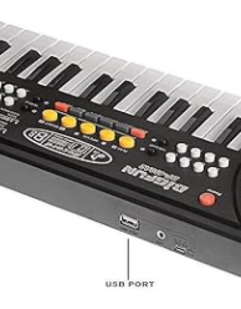 37 Key Piano Keyboard Toy with DC Power Option, Recording and Mic for Kids - BUYSQUARE