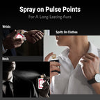 Lennon Noir Pulse & Petal Noir Perfume Combo Set