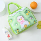 3D Cartoon Printed Lunch Bag