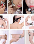 3D Roller Face Massager, Face Lift Tool Firming Beauty Massage Body Face Massage - BUYSQUARE