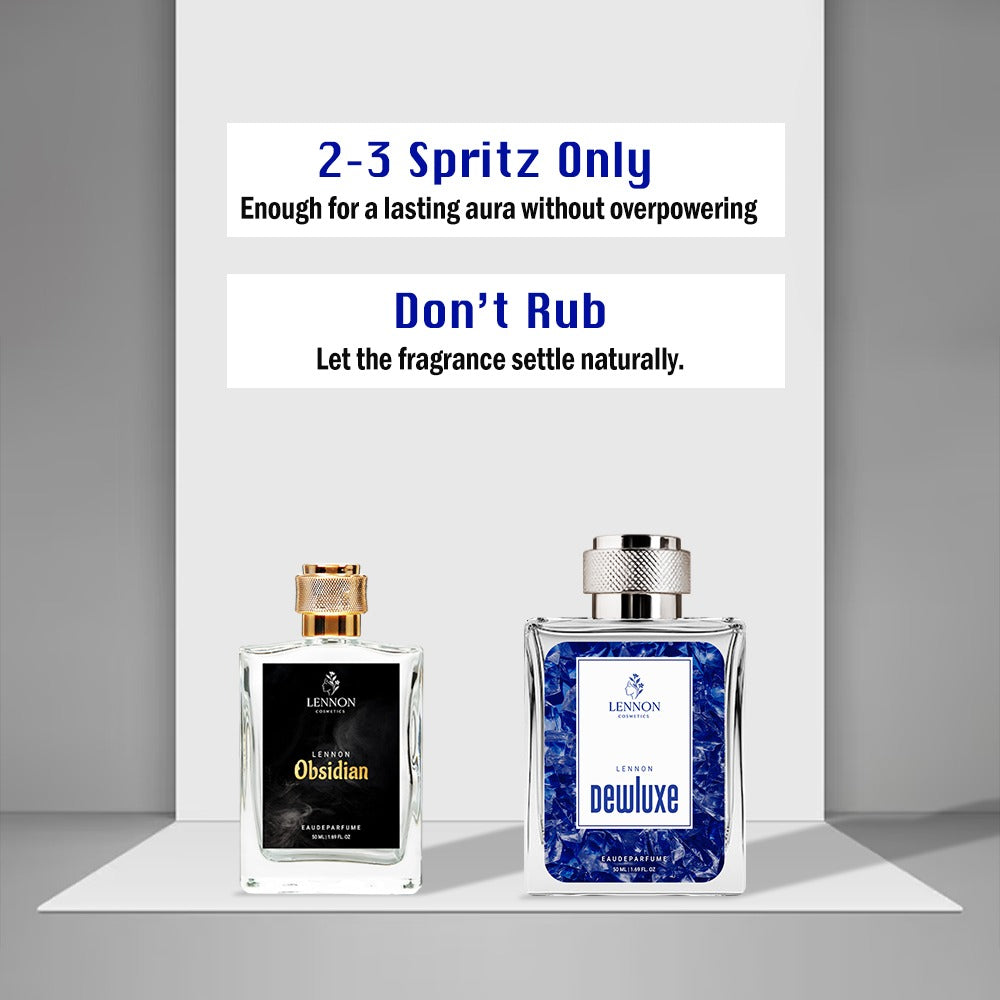 Lennon Obsidian & Dewluxe Eau De Perfume