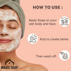Handmade Magic Soaps for Skin Glow and Tan Removal