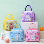 3D Cartoon Printed Lunch Bag