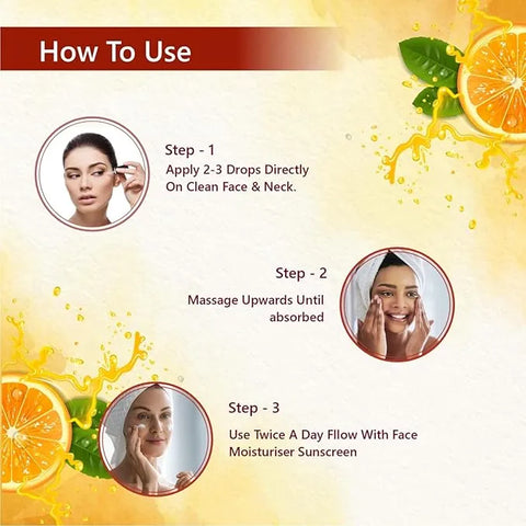 Vitamin C Face Serum - Hyaluronic Acid For Brightening & Anti-Age 30ml - BUYSQUARE