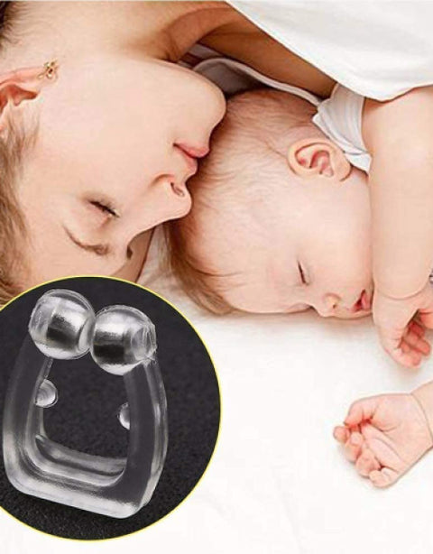 Anti Snoring Device for Men Women Magnetic Snoring Stopper Nose Clip Snore free Anti-snoring Device (Nose Clip) - BUYSQUARE