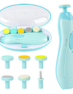 Baby Nail Clippers with Light Baby Nail File Grinder Set Safe Nail Trimmer Kit - BUYSQUARE