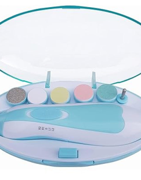 Baby Nail Clippers with Light Baby Nail File Grinder Set Safe Nail Trimmer Kit - BUYSQUARE