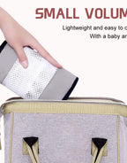 Baby Sling Carrier Adjustable Baby Holder Carrier Baby Half Wrapped Sling Hip Carrier Breathable Cotton Mesh Fabric for Newborn - BUYSQUARE