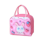 3D Cartoon Printed Lunch Bag