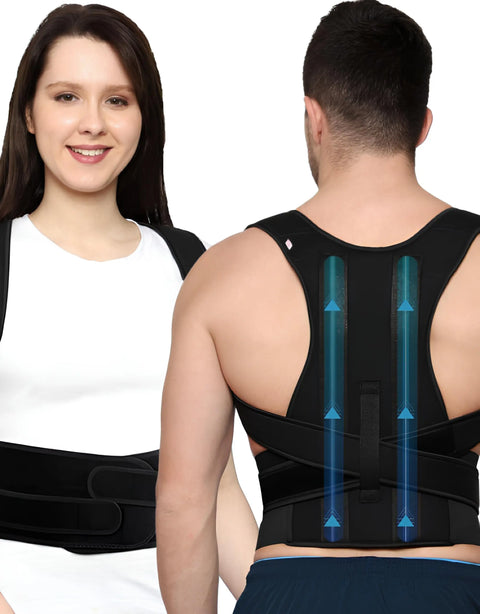 Breathable and Adjustable Posture Corrector Belt for Men and Women - BUYSQUARE