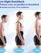 Breathable and Adjustable Posture Corrector Belt for Men and Women - BUYSQUARE